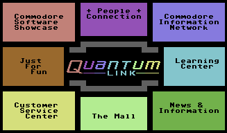 Quantum Link home screen